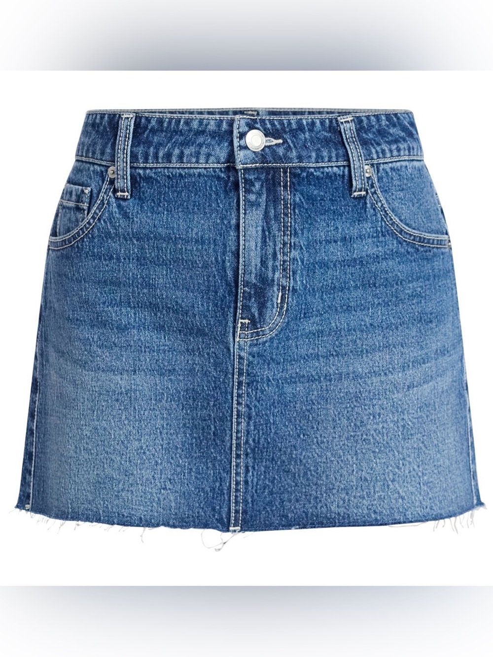 (493)No Boundaries Denim Mini Skirt, Women'